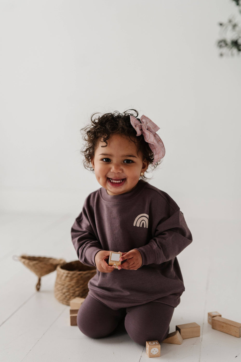 3T - Boxy Baby & Toddler Ultra Soft Bamboo Sweatshirt - “You Are Beautiful, Brilliant, and Brave”