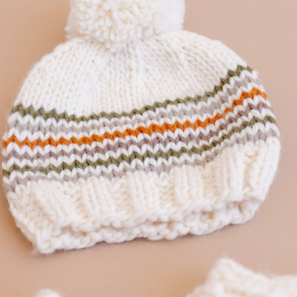 Woodland Stripe Hat Baby Kid Fall Back to School Matching 