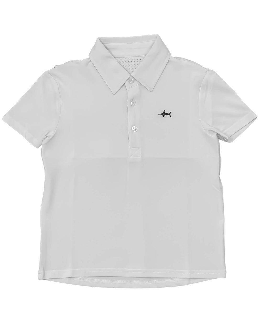 Offshore Performance Polo in White by Saltwater Boys