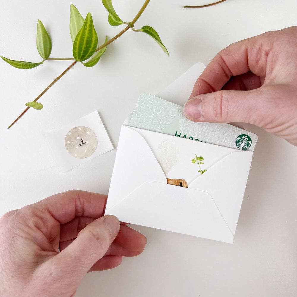 
                      
                        Hydrangea Mini Notecard – Petite Watercolor Greeting Card by Emily Lex
                      
                    