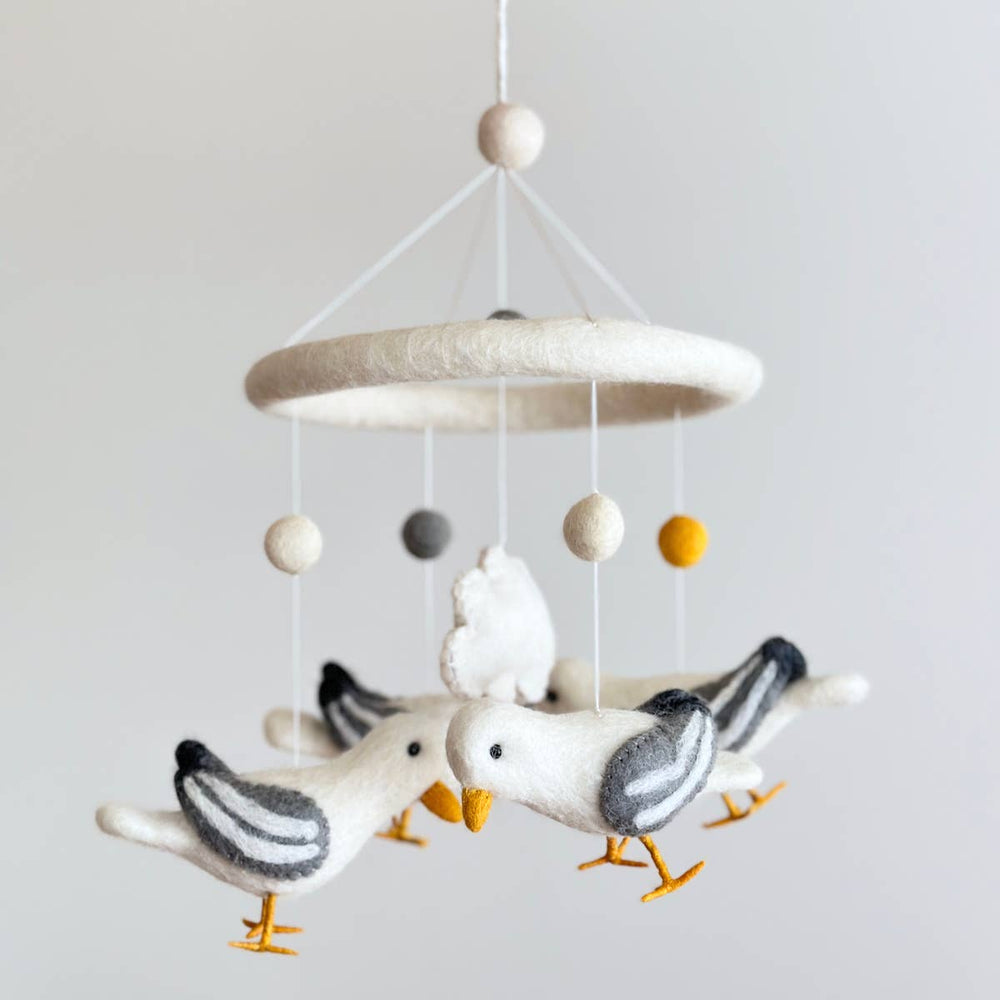 
                      
                        Baby Mobile - Seagull | Coastal Nursery Decor
                      
                    