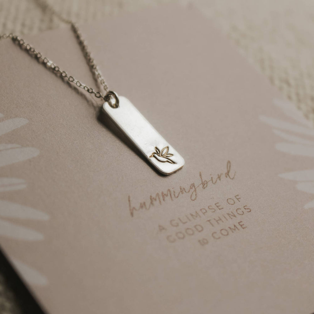 
                      
                        Hummingbird Bar Necklace - Grace & Haven
                      
                    