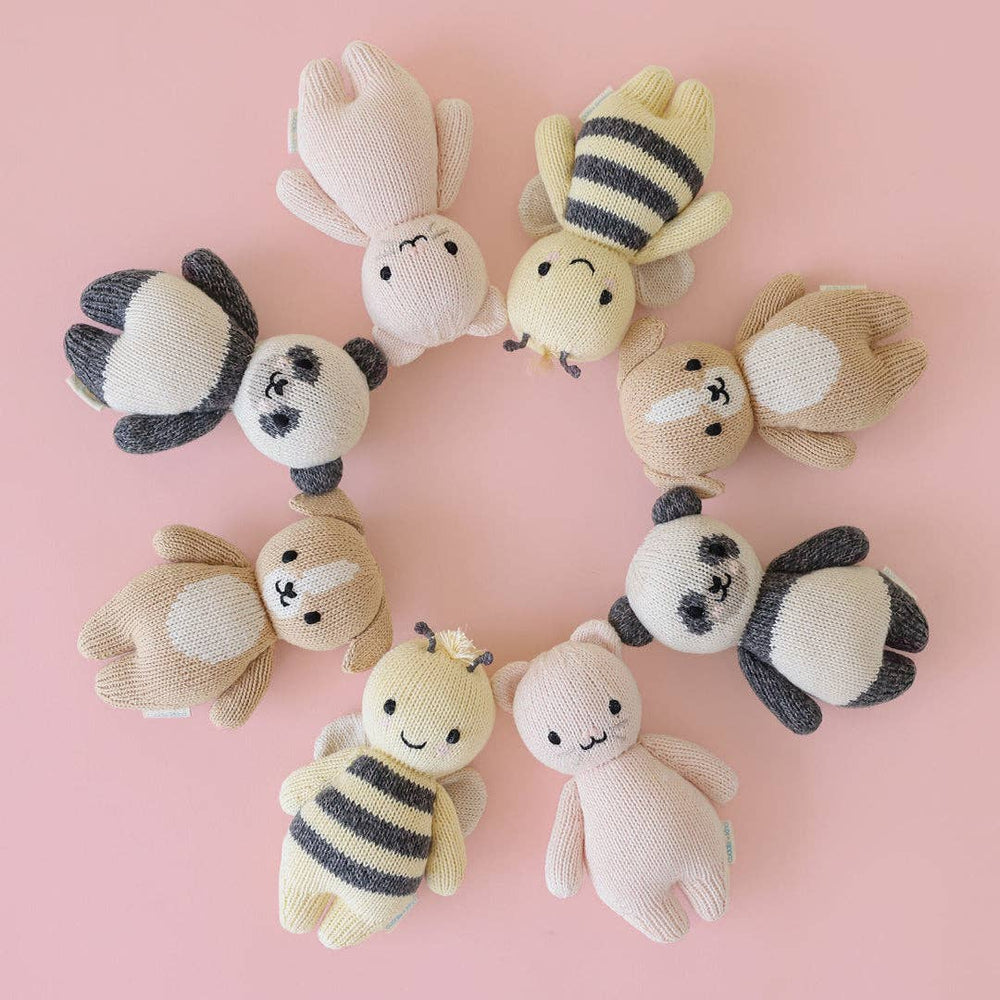 
                      
                        Cuddle + Kind Baby Bee – Hand-Knit Cotton Doll That Gives 5 Meals | Fair Trade Heirloom Toy
                      
                    