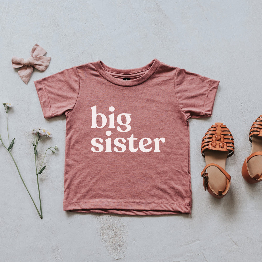 Big Sister Modern Baby and Kids Tee