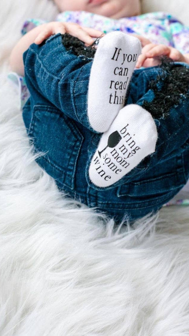 Give your baby a touch of humor and style with the 