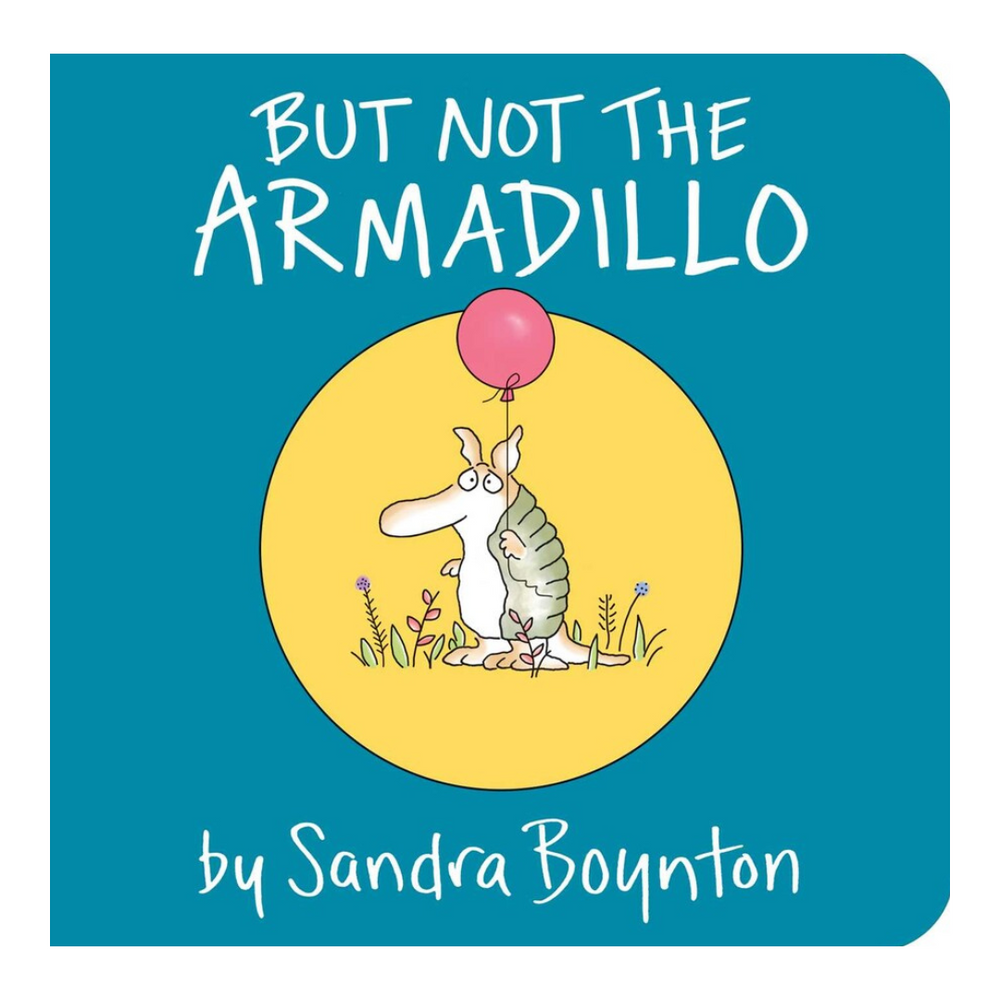 The armadillo follows the less-traveled road: he picks cranberries, stops and smells the flowers, naps in the meadow, and at day’s end passes an overeager hippo sprinting in the other direction.