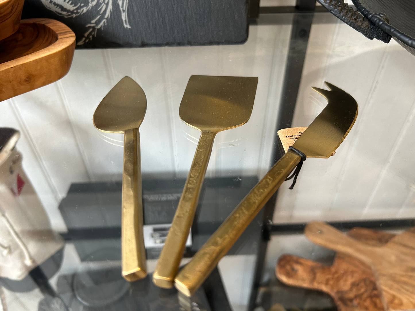 Gold Cheese Knives