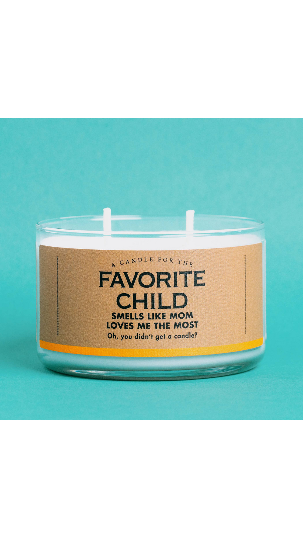 Introducing the “Favorite Child” Candle, the perfect gift for the sibling who knows they’re the best! 