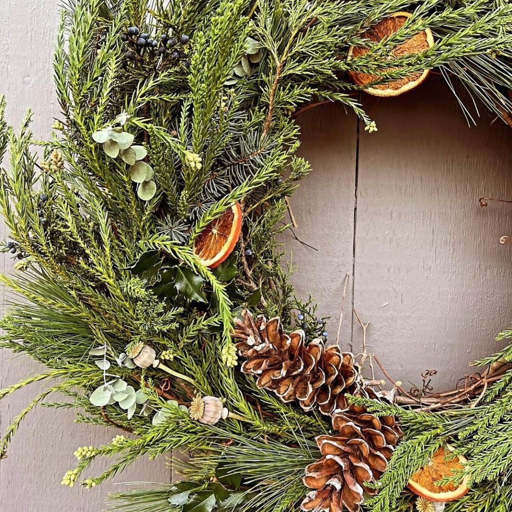 Wreath Making Workshop with Seed & Soil, November 14, 6:30 PM - Register Now!