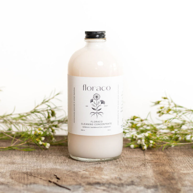 Floraco All-Purpose Cleaner Concentrate: Floraco Cedarwood, Sandalwood, Iris and Cardamom