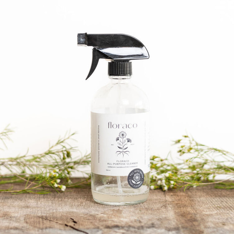 Floraco All-Purpose Cleaner: Cedarwood, sandalwood, iris and cardamom