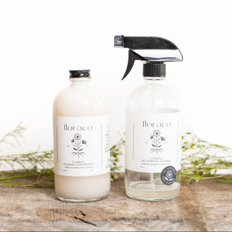 Floraco All-Purpose Cleaner Concentrate: Floraco Cedarwood, Sandalwood, Iris and Cardamom