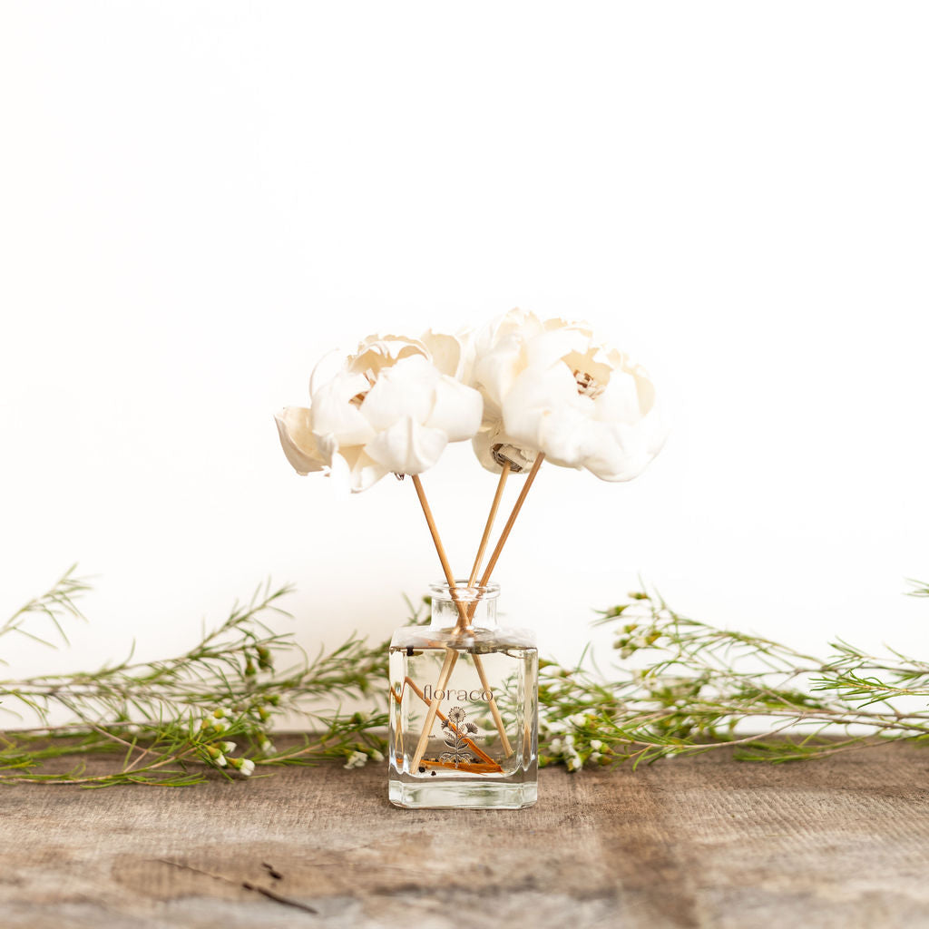 Floraco Reed Diffuser: Cedarwood, Sandalwood, Iris and Cardamom