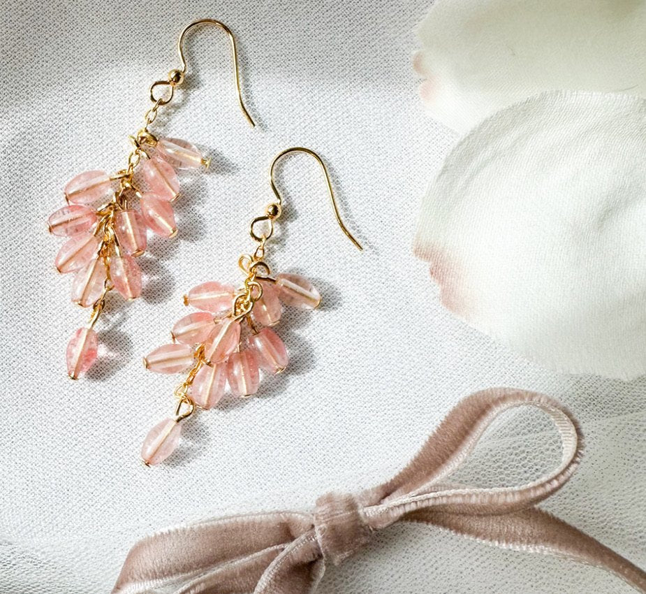 Cascading Strawberries Earrings