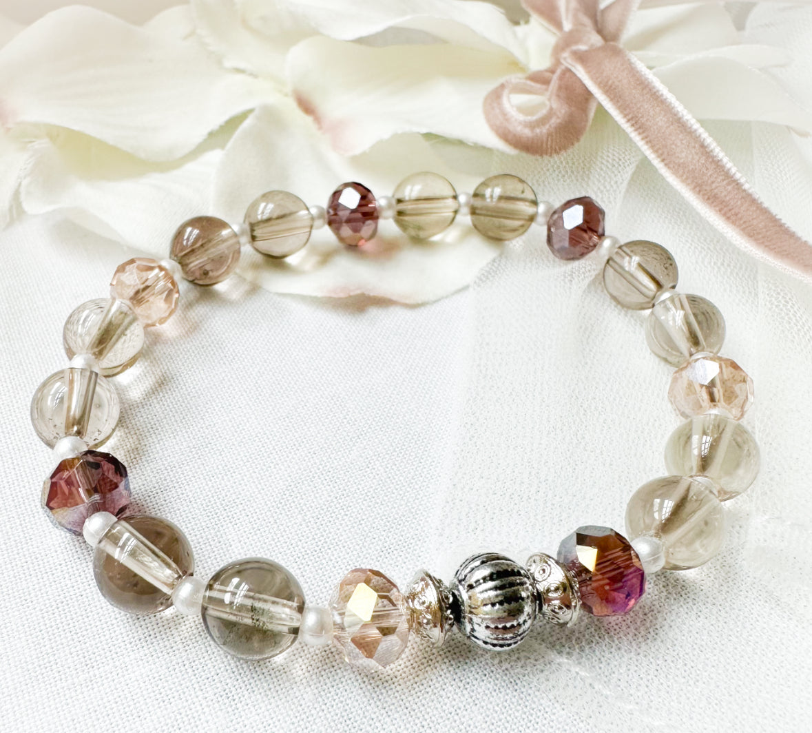 Smoky Pink Bracelet