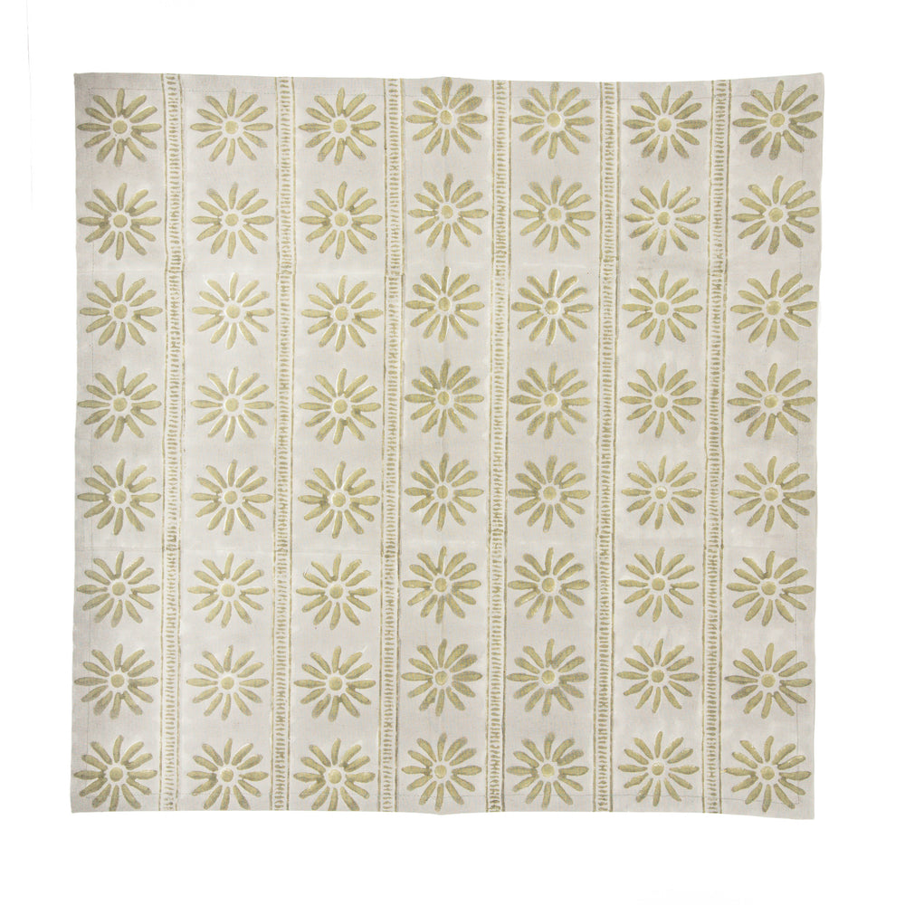 
                      
                        THE GREEN FLORAL AND LADDER NAPKIN SET
                      
                    