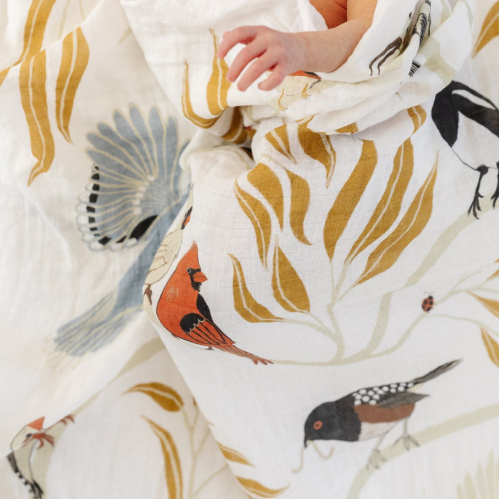
                      
                        For the Birds Swaddle
                      
                    