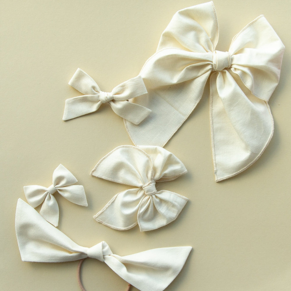
                      
                        Whisper | Pigtail Set - Hand-tied Bow
                      
                    