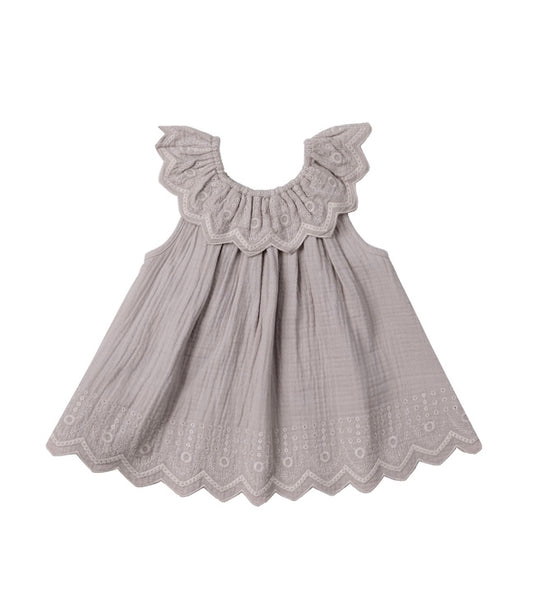 Isla Dress in Lavender by Quincy Mae