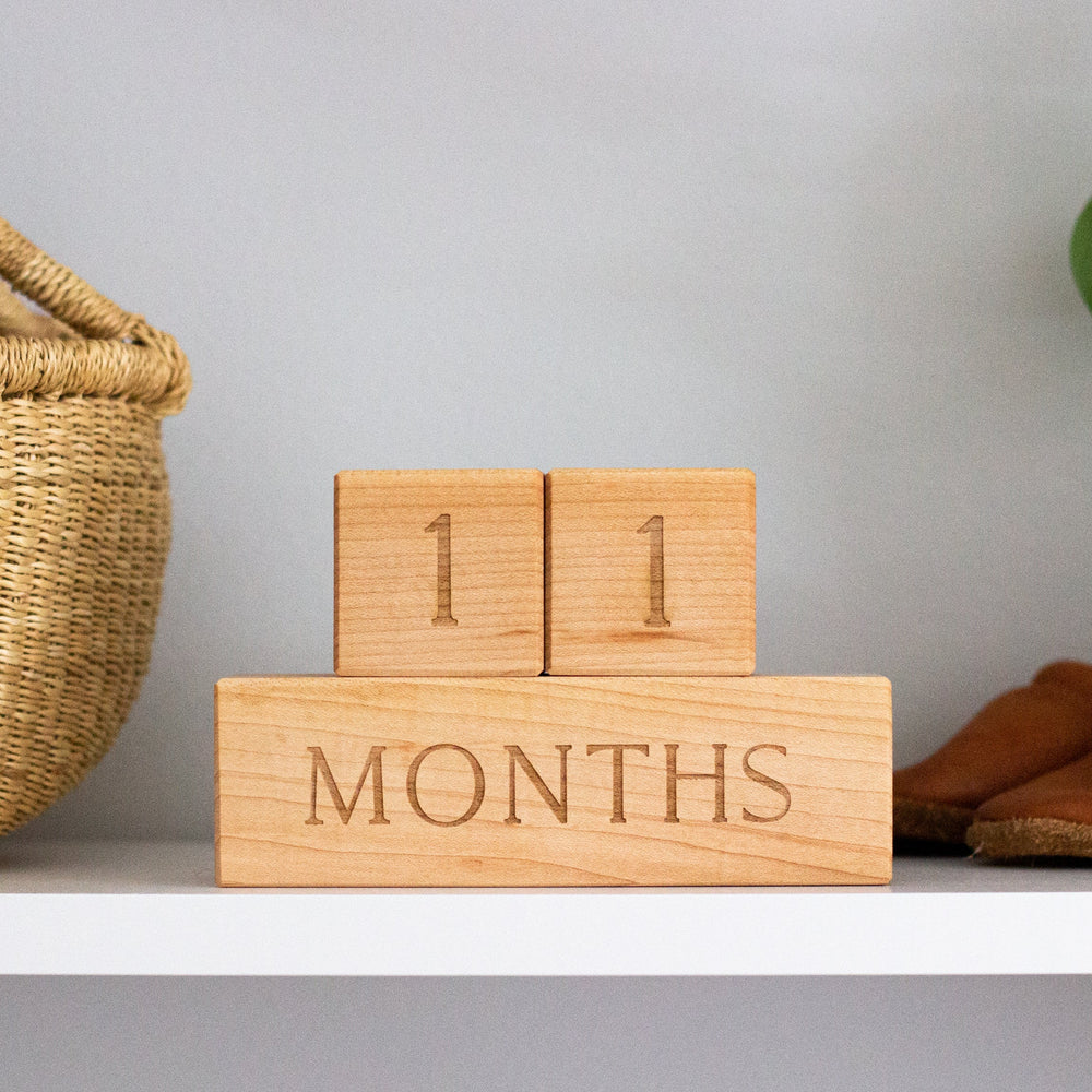 
                      
                        Modern Wooden Milestone Blocks
                      
                    