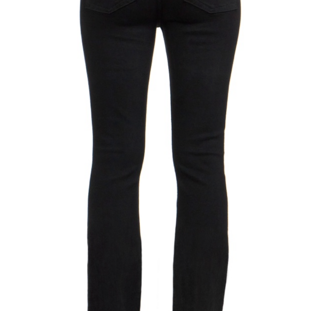 
                      
                        Back view of Starlet Black Jeans by Morrison Denim - High-quality denim with a flattering fit, perfect for boots or heels.
                      
                    