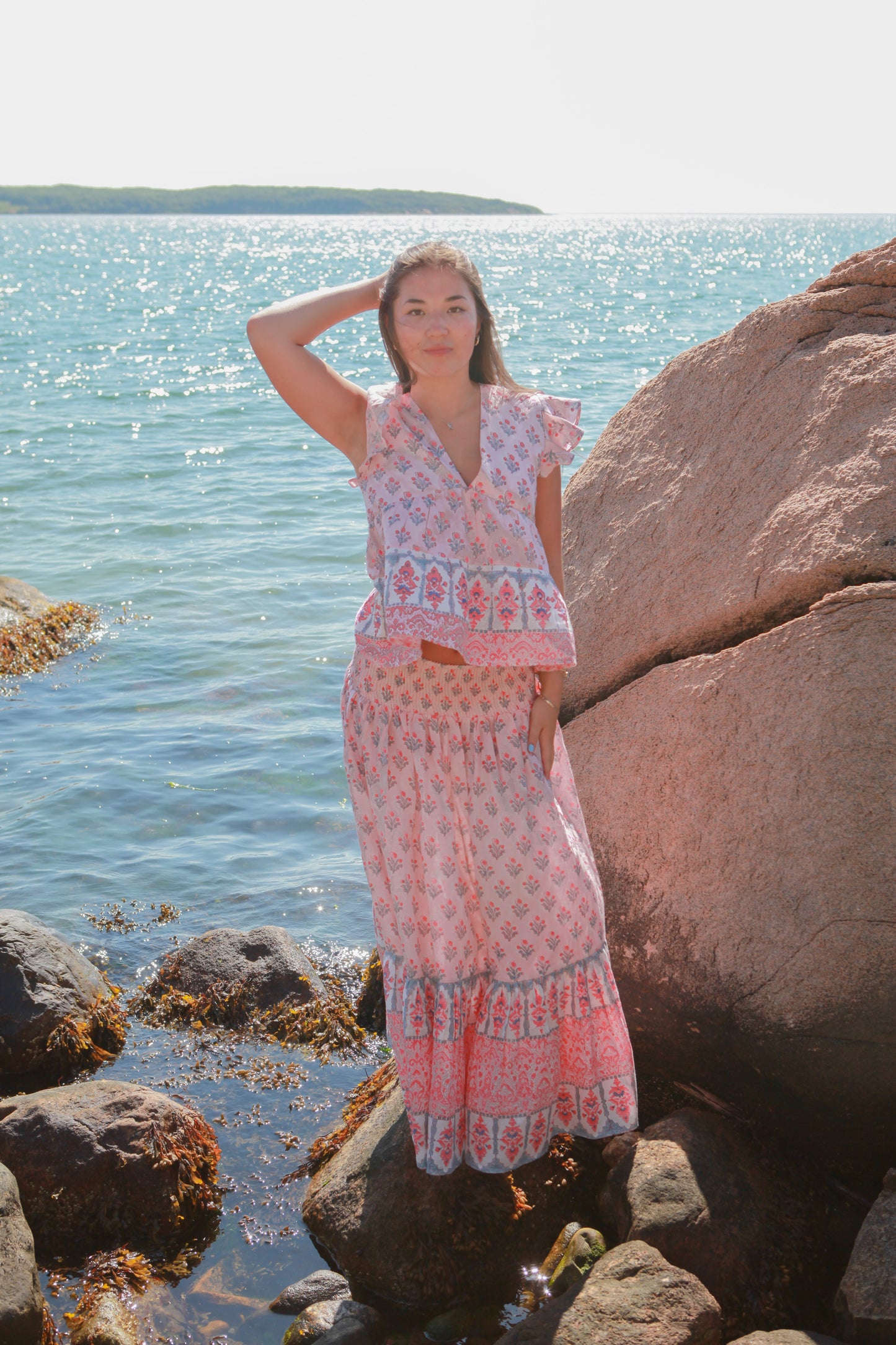 Sally Top in Pastel Palace