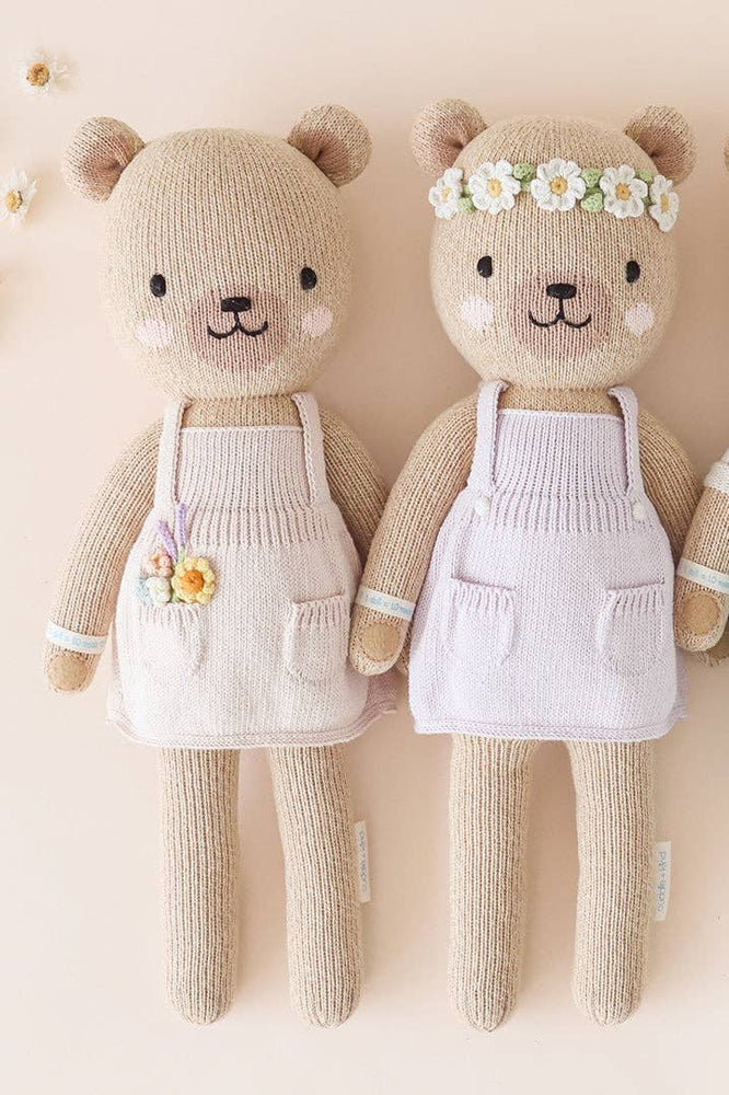 
                      
                        Eco-friendly and ethical Olivia the Honey Bear, designed for newborns and up.
                      
                    