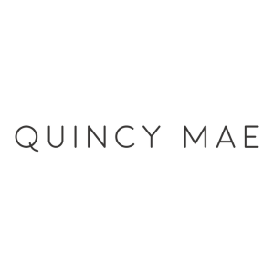 Quincy Mae logo – Specializing in organic clothing and accessories for babies and toddlers.