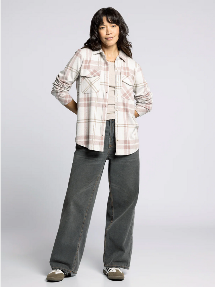 
                      
                        Cassian Shirt – Western-Inspired Knit Button-Up with Dual Pockets
                      
                    