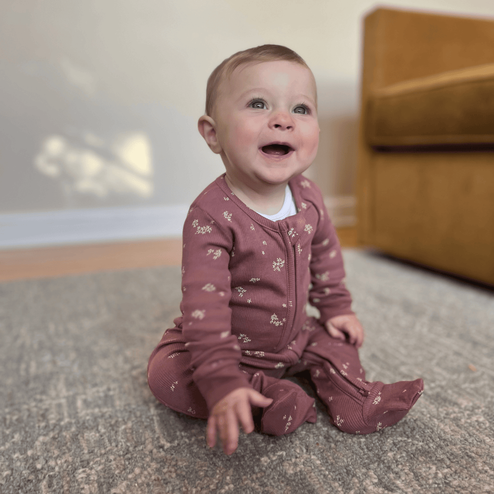 
                      
                        Penny Organic Cotton Ribbed Sleeper - Grace & Haven
                      
                    