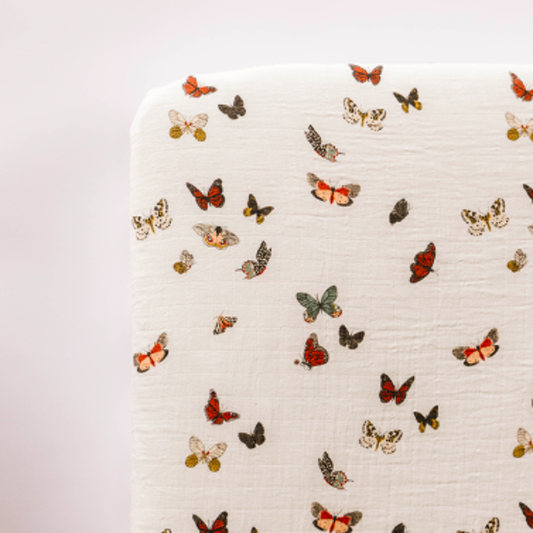 Butterfly Migration Crib Sheet - Grace & Haven