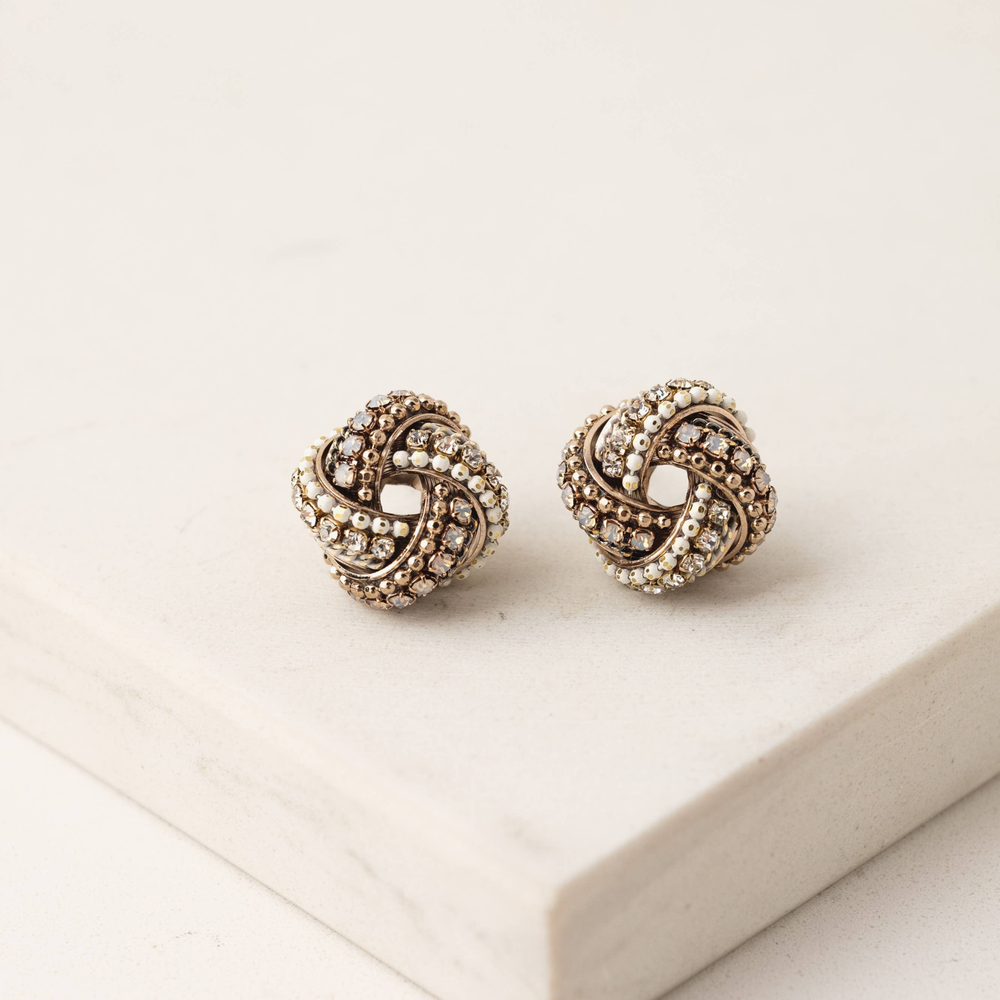 
                      
                        Astaire Knot Stud Earrings - Grace & Haven
                      
                    