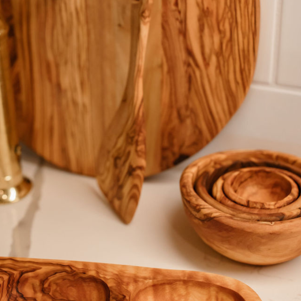 
                      
                        Olive Wood Nesting Bowls - Grace & Haven
                      
                    