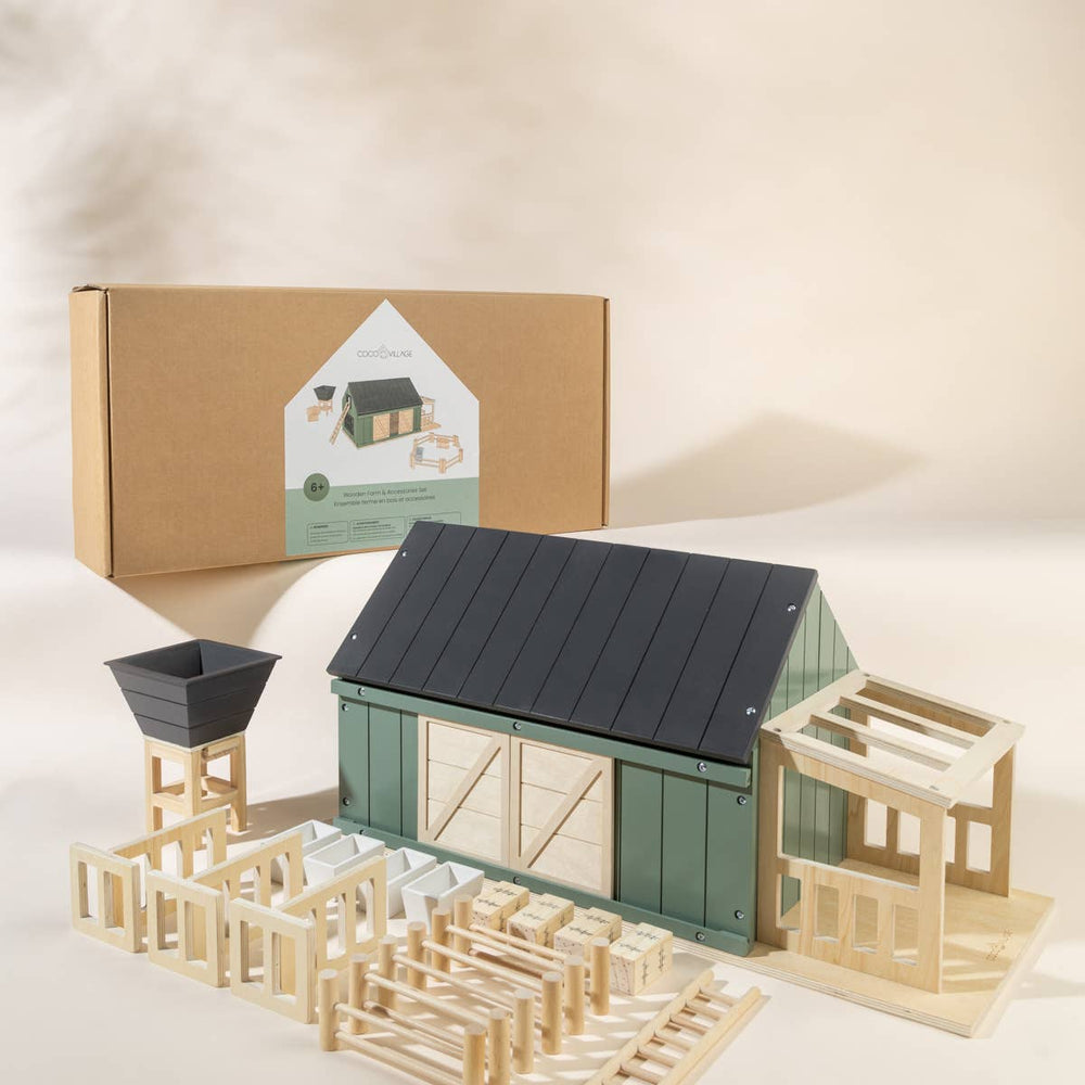 
                      
                        Wooden Play Farm Barn & Accessories Set – Adventure Awaits!
                      
                    