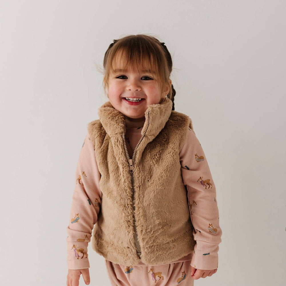 Fur Vest || Ultra-Soft Faux Fur for Babies & Kids