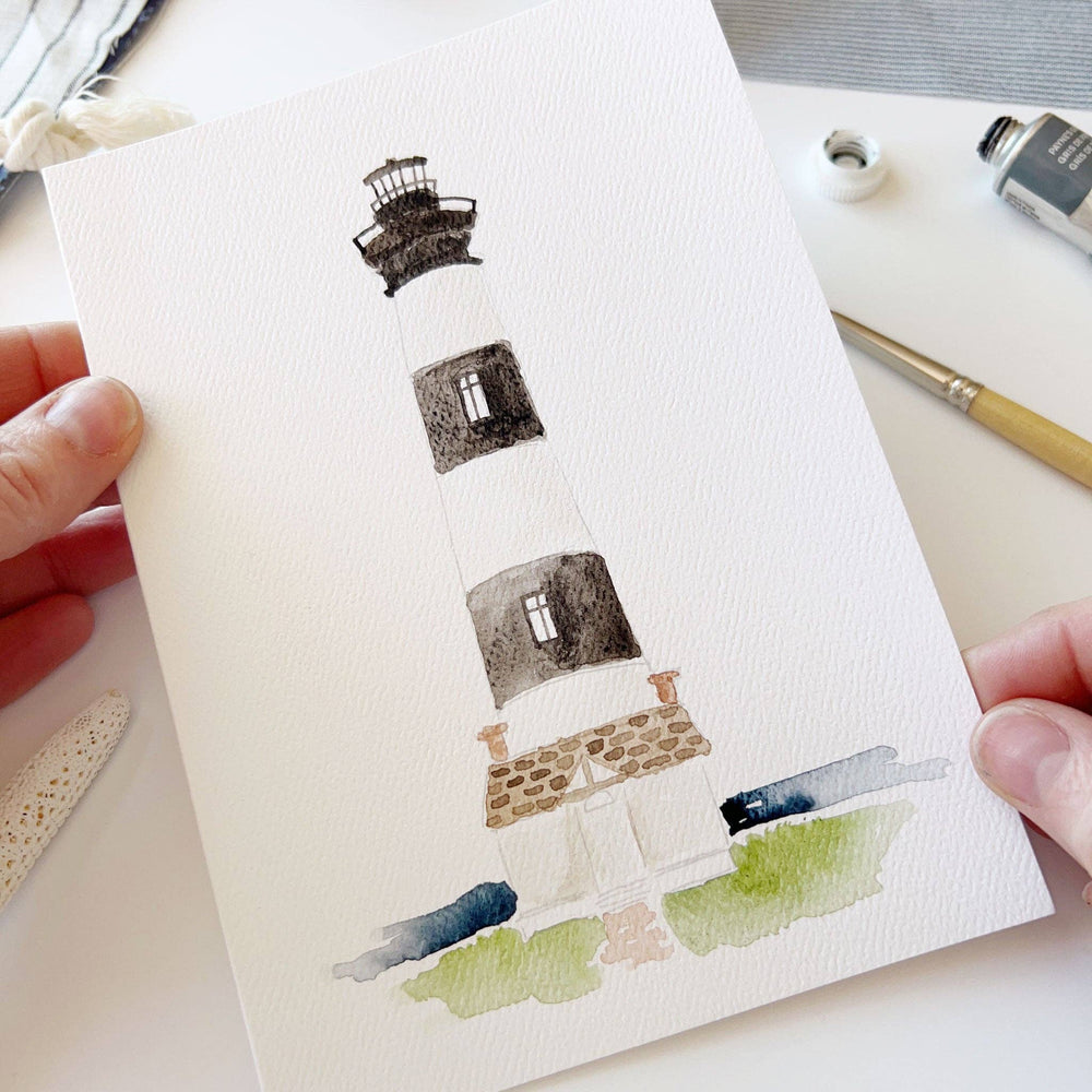 
                      
                        Seaside Paintable Notecards – Watercolor DIY Stationery Set by Emily Lex
                      
                    
