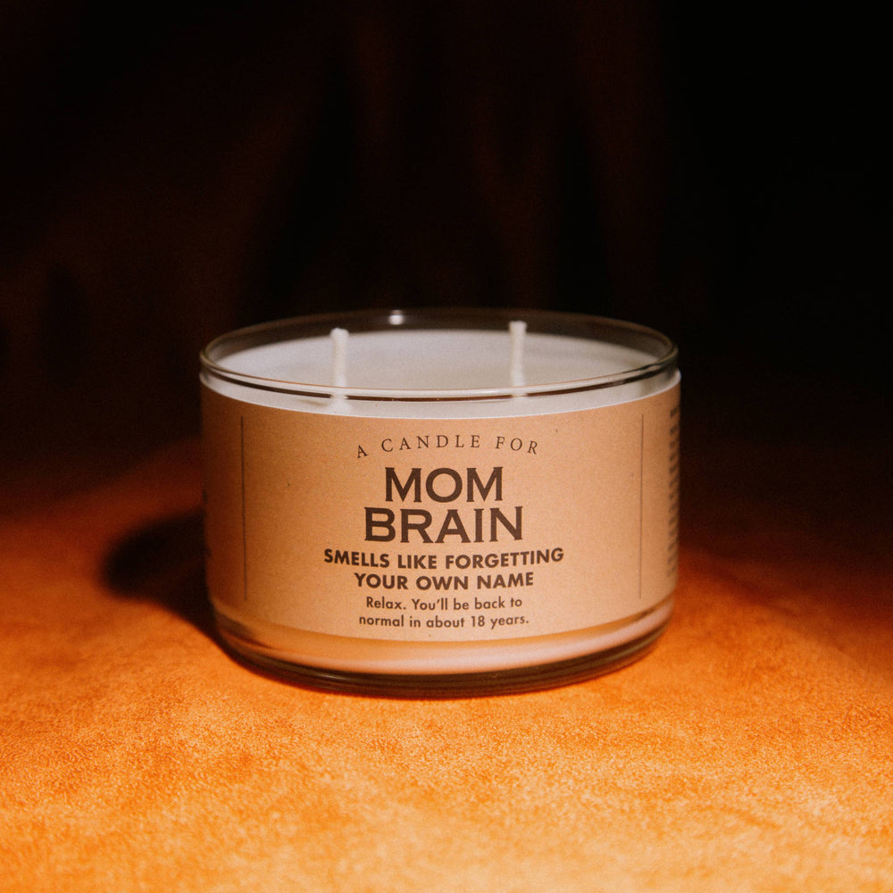 
                      
                        A Candle for Mom Brain | Funny Candle - Grace & Haven
                      
                    