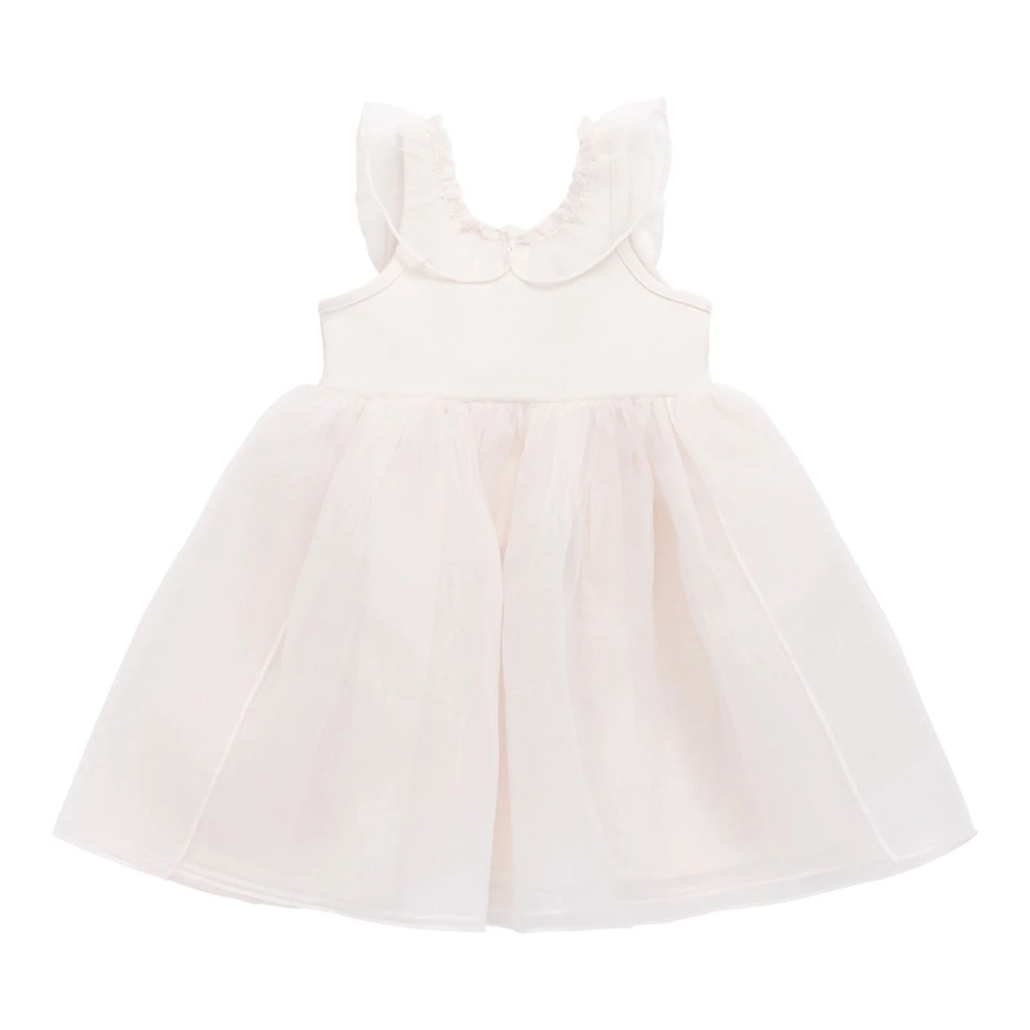 Jamie Kay Organic Cotton Adalyn Dress in Blushed Rose flat lay