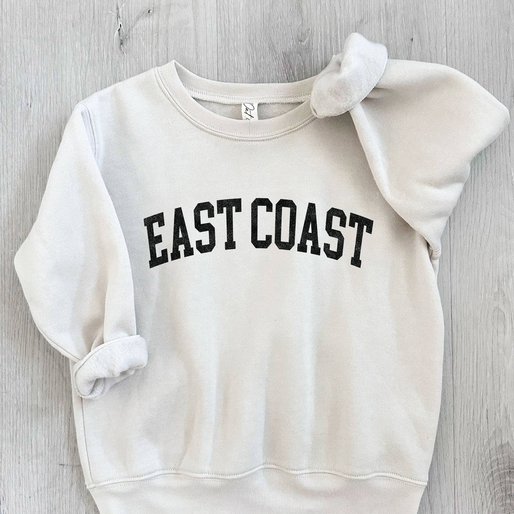 East Coast Toddler Graphic Sweatshirt | Unisex Cozy Pullover