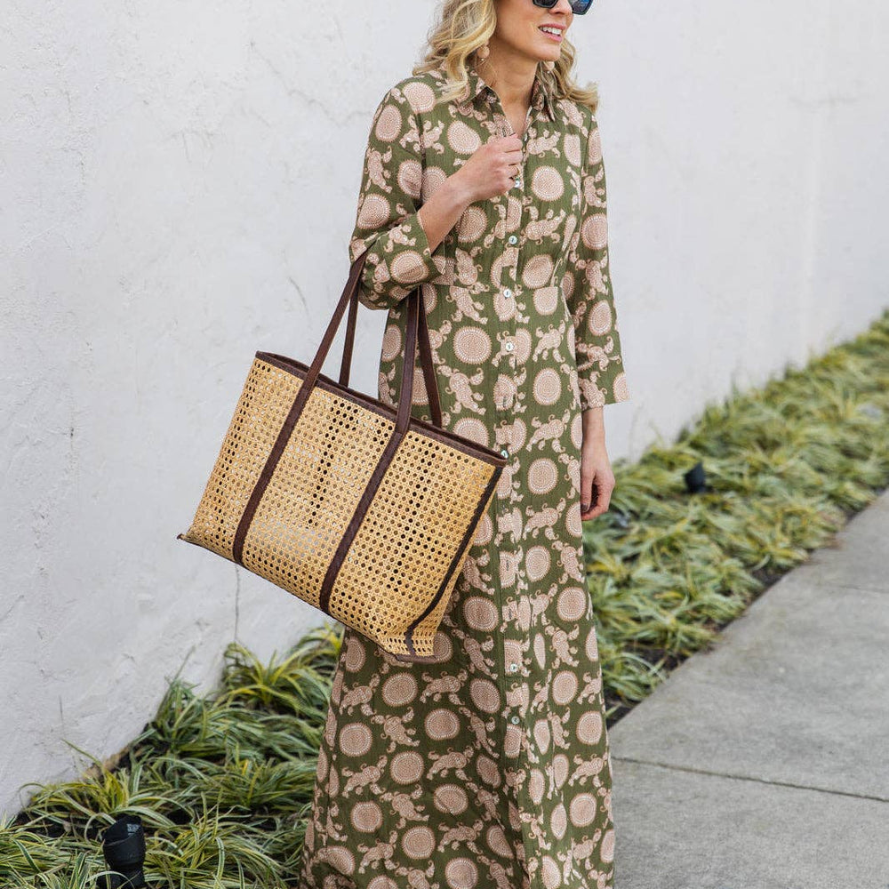 
                      
                        The Eloise Maxi Shirt Dress
                      
                    