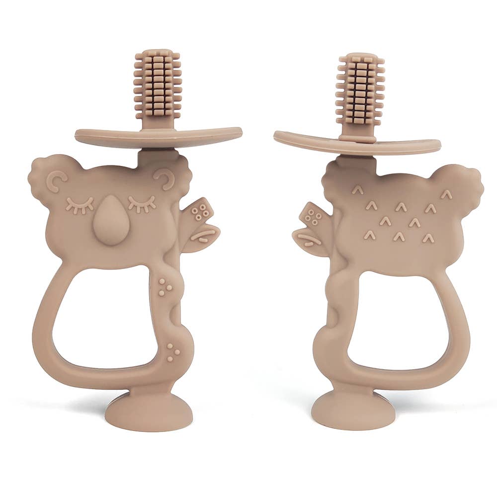 
                      
                        Training Toothbrush Oral Care Koala (Taupe) - Grace & Haven
                      
                    