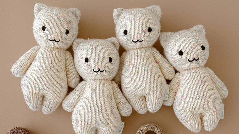 
                      
                        Baby Kitten – 7" Hand-Knit Plush Doll | Gives 5 Meals
                      
                    
