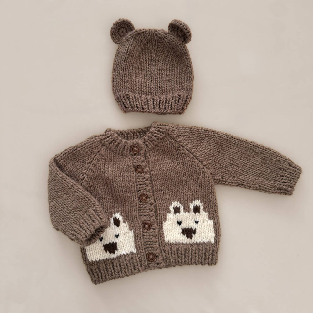 Bear Hat, Tan Baby Shower Gift Kid Accessories Woodland Fall