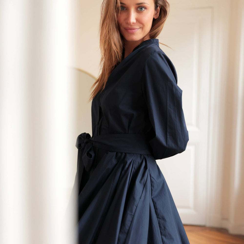 
                      
                        Aly Cotton Shirt Dress by Laura Laval Paris
                      
                    