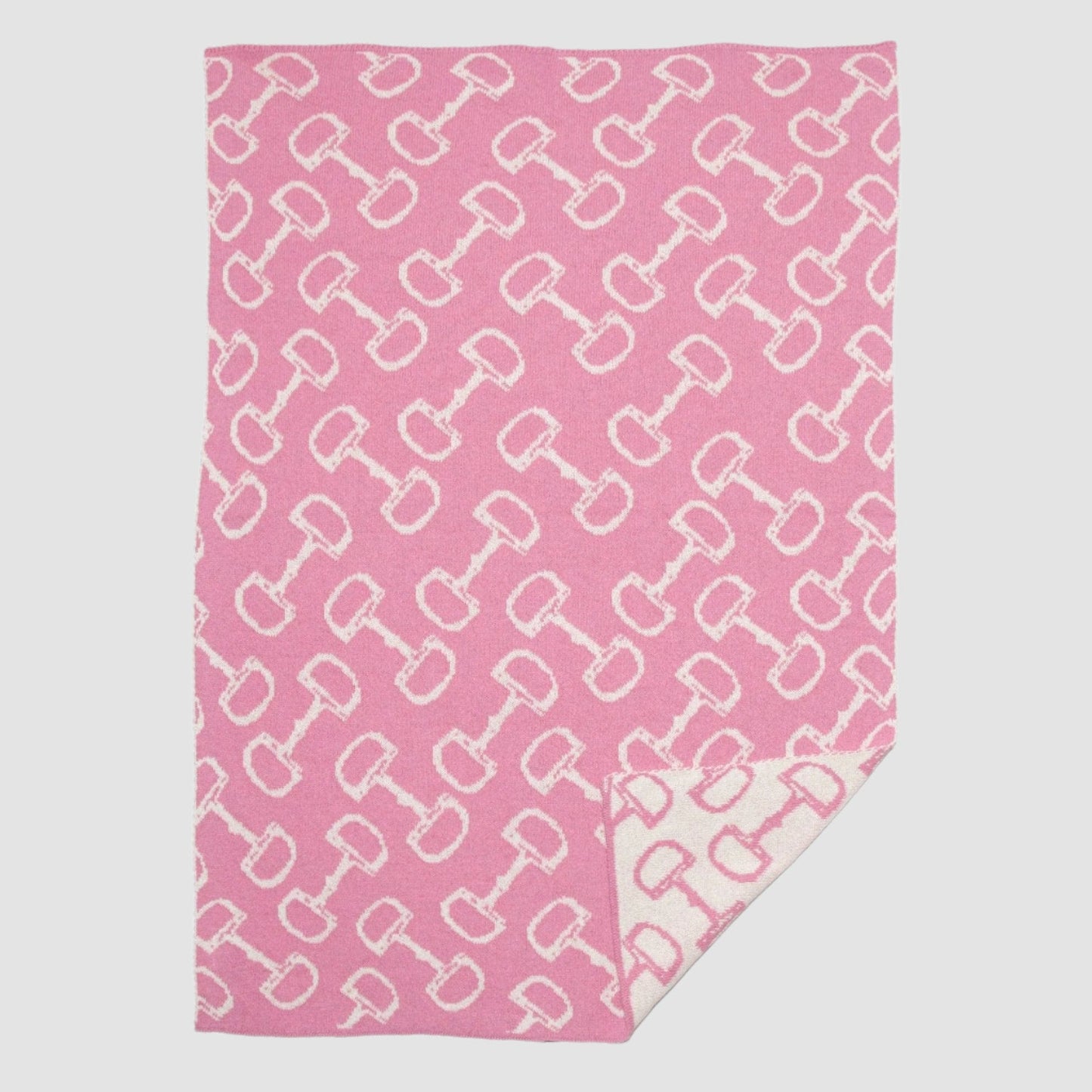Baby Bits Reversible Blanket – Eco-Friendly Equestrian Inspired Baby Throw