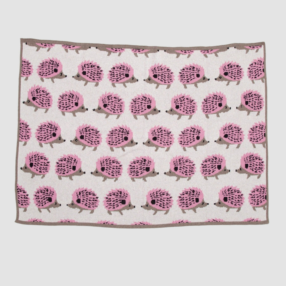 
                      
                        Eco Baby Hedgehog Throw Blanket – Soft & Cuddly Prickly Hedgehog Design for Nursery
                      
                    