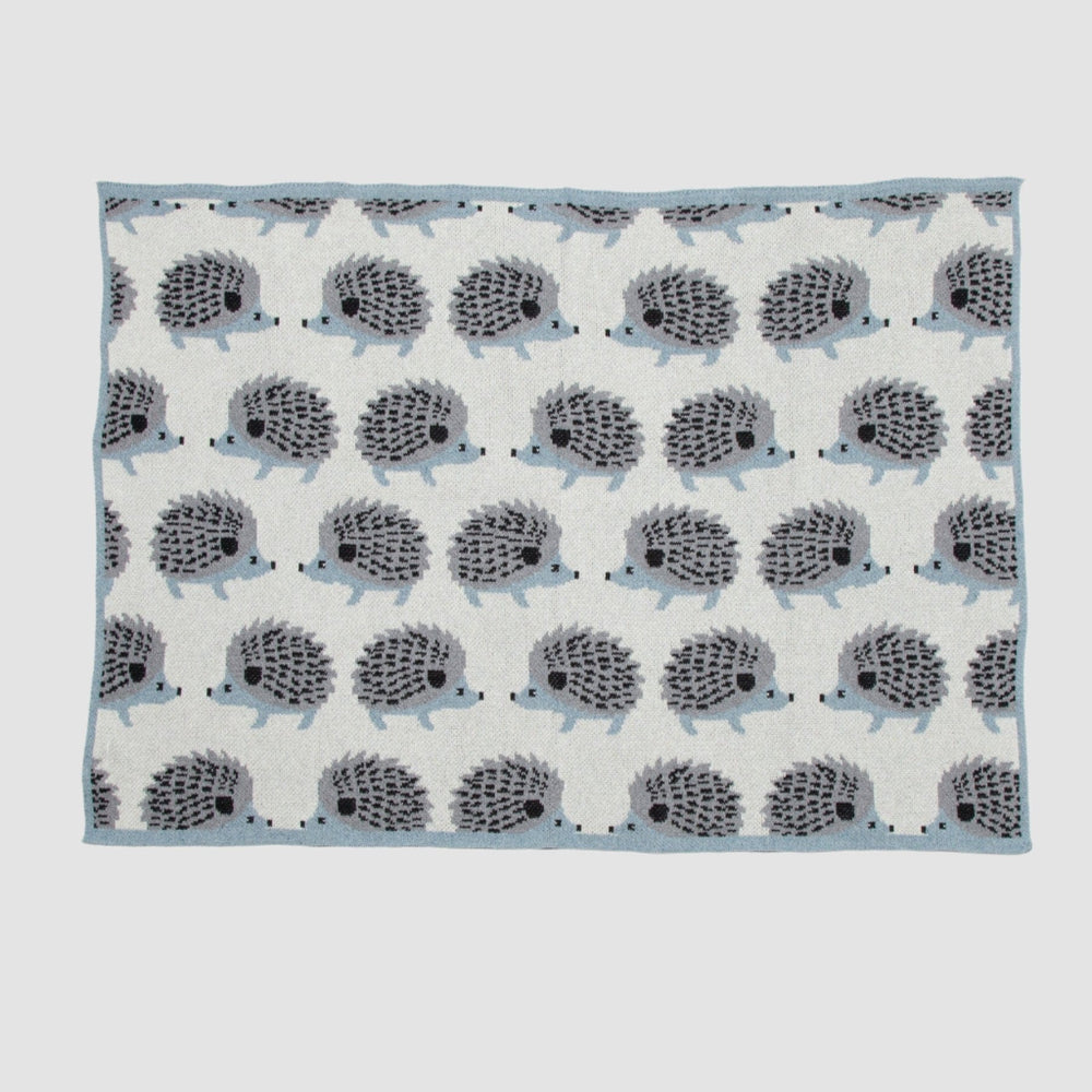 
                      
                        Eco Baby Hedgehog Throw Blanket – Soft & Cuddly Prickly Hedgehog Design for Nursery
                      
                    