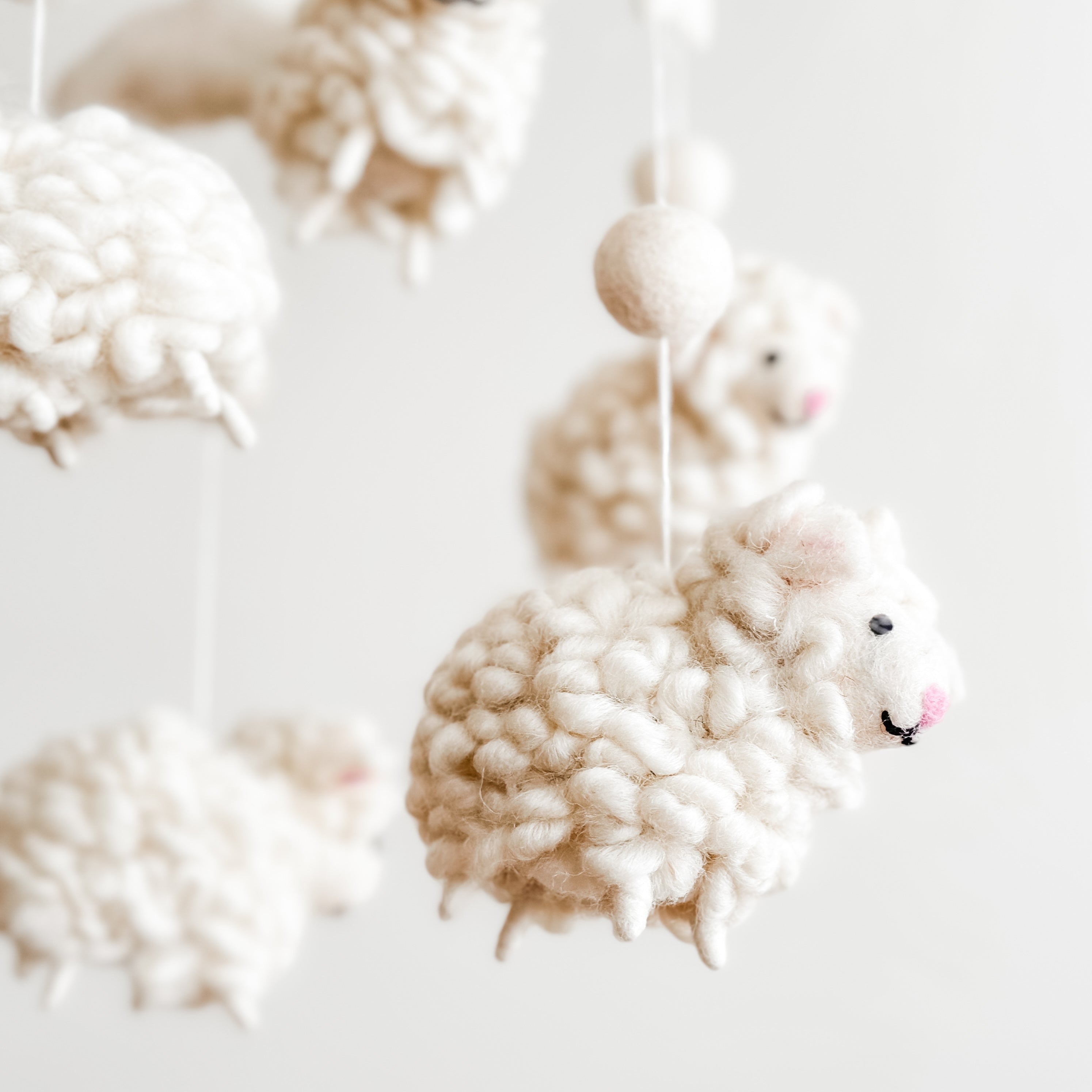 Baby Mobile - Counting Sheep – Grace & Haven