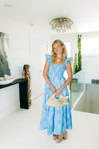Flutter Sleeve Maxi Dress | Sail to Sable
