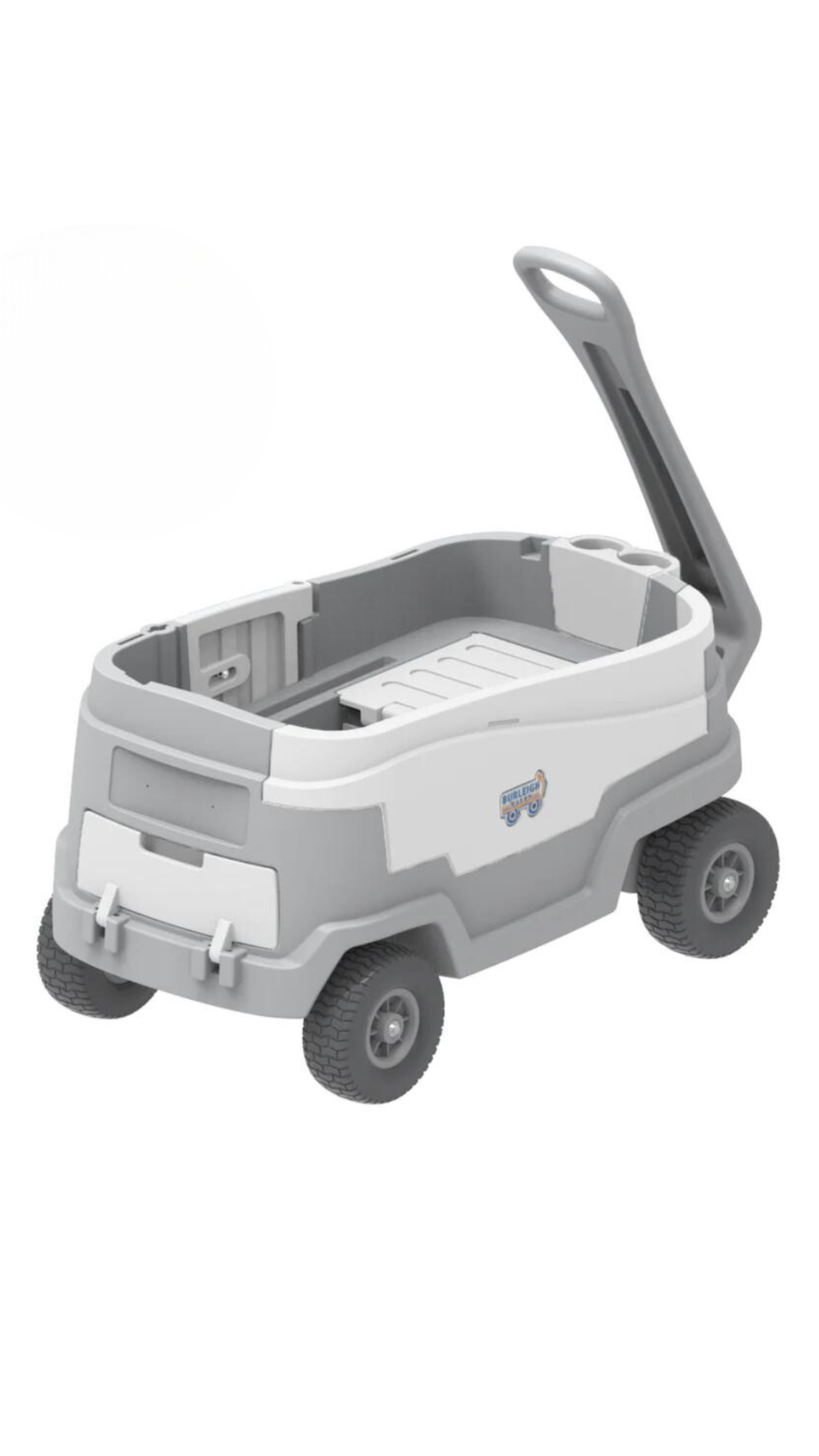 stroller cooler wagon Kids Beach Wagon Bundle, Stone Grey / Classic: Grey (no tassels)